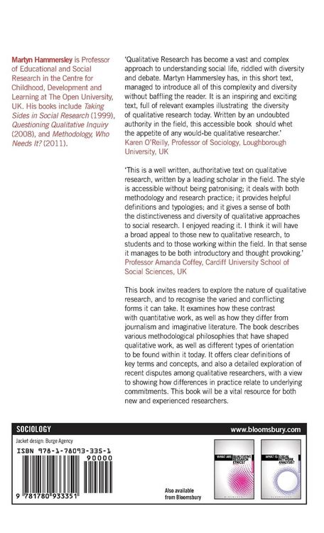 Produktbild: What Is Qualitative Research?