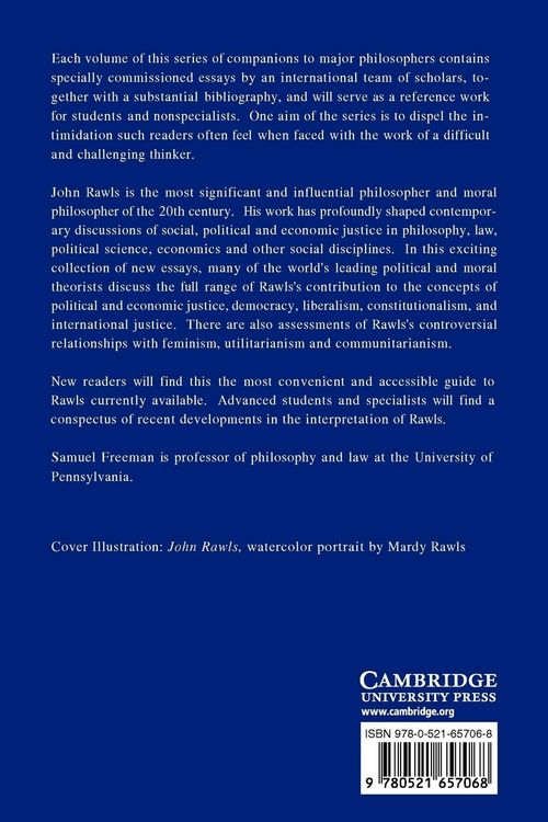 Produktbild: The Cambridge Companion to Rawls