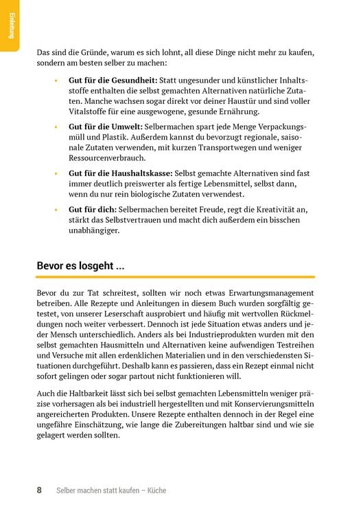 Produktbild: Selber machen statt kaufen &ndash; K&uuml;che - 3. Auflage, aktualisierte, erweiterte Ausgabe
