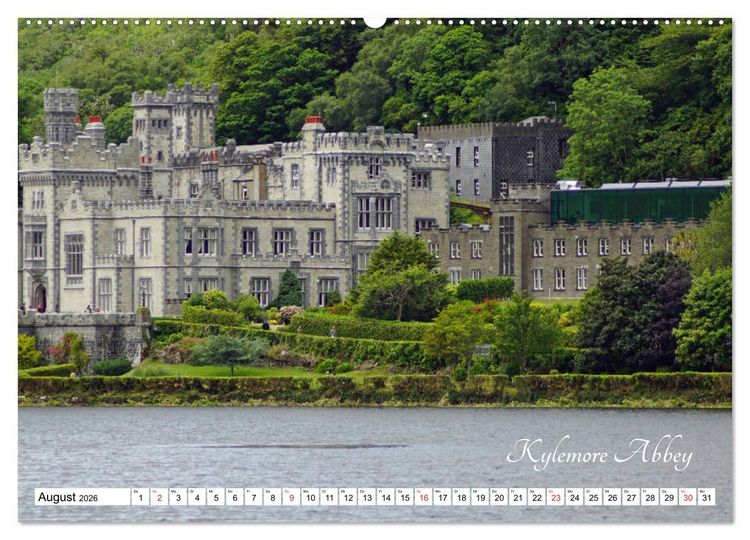 Produktbild: Irland - Abteien und Burgen (Wandkalender 2026 DIN A2 quer), CALVENDO Monatskalender