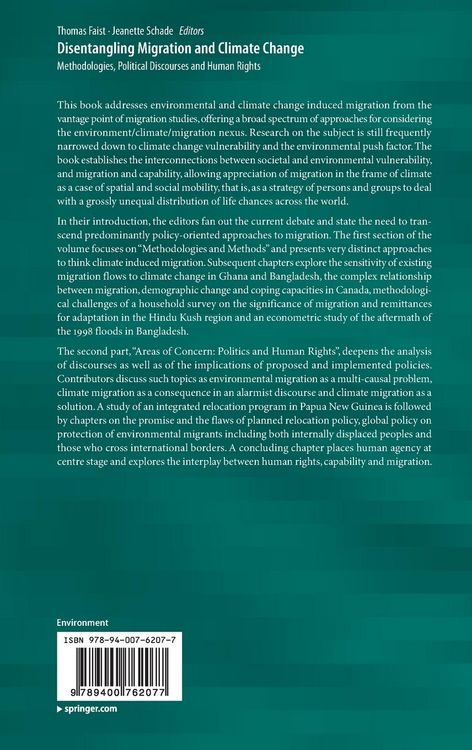 Produktbild: Disentangling Migration and Climate Change
