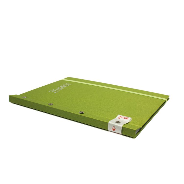 Produktbild: Zeugnismappe Metallium green