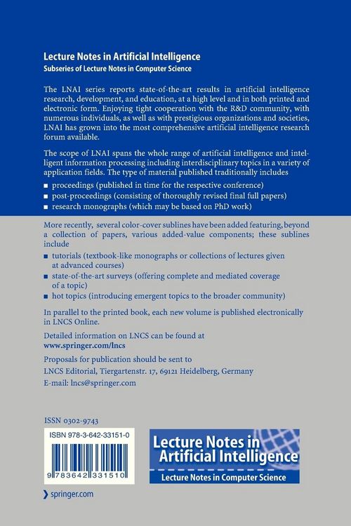Produktbild: Argumentation in Multi-Agent Systems