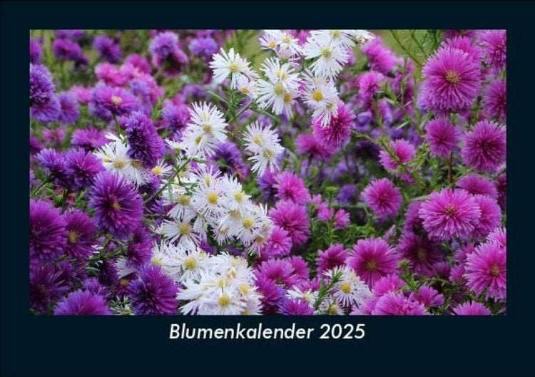 Produktbild: Blumenkalender 2025 Fotokalender DIN A5