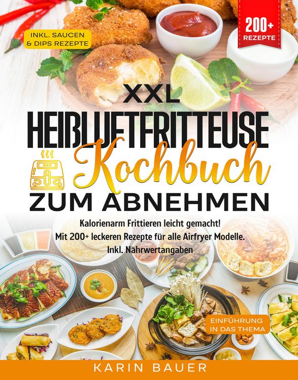 Produktbild: XXL Hei&szlig;luftfritteuse Kochbuch zum Abnehmen