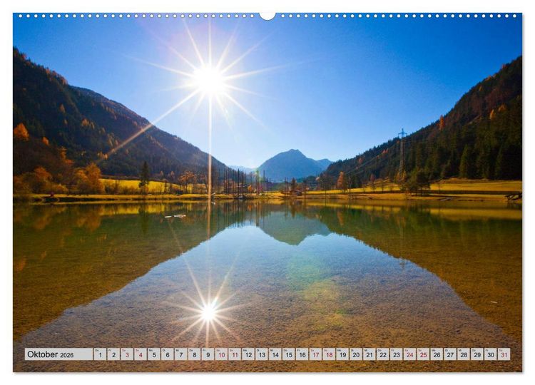 Produktbild: Herzliche Gr&uuml;&szlig;e aus Flachau (Wandkalender 2026 DIN A2 quer), CALVENDO Monatskalender