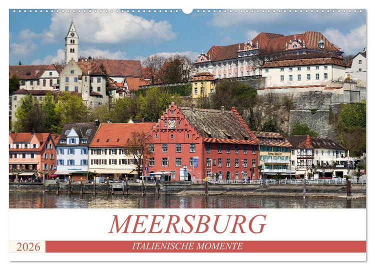 Produktbild: MEERSBURG - ITALIENISCHE MOMENTE (Wandkalender 2026 DIN A2 quer), CALVENDO Monatskalender