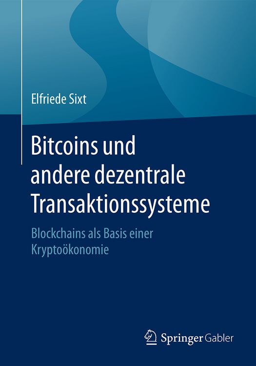 Produktbild: Bitcoins und andere dezentrale Transaktionssysteme