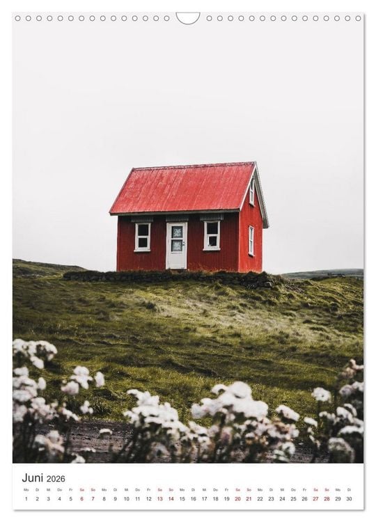 Produktbild: Ein Roadtrip durch Island (Wandkalender 2026 DIN A3 hoch), CALVENDO Monatskalender