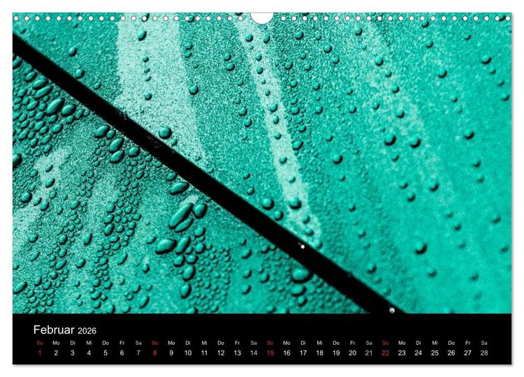 Produktbild: Lamborghini im Regen (Wandkalender 2026 DIN A3 quer), CALVENDO Monatskalender