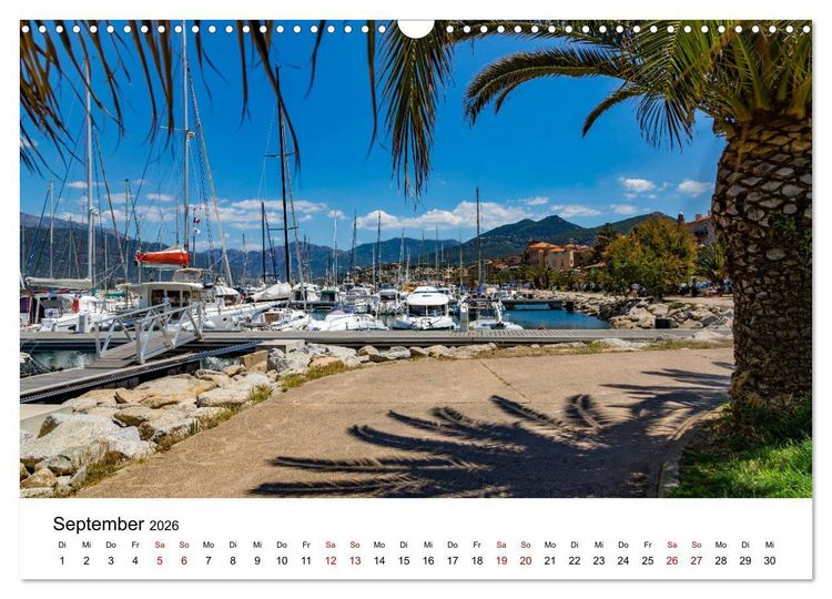 Produktbild: Korsika - Die Sch&ouml;ne im MIttelmeer (Wandkalender 2026 DIN A3 quer), CALVENDO Monatskalender