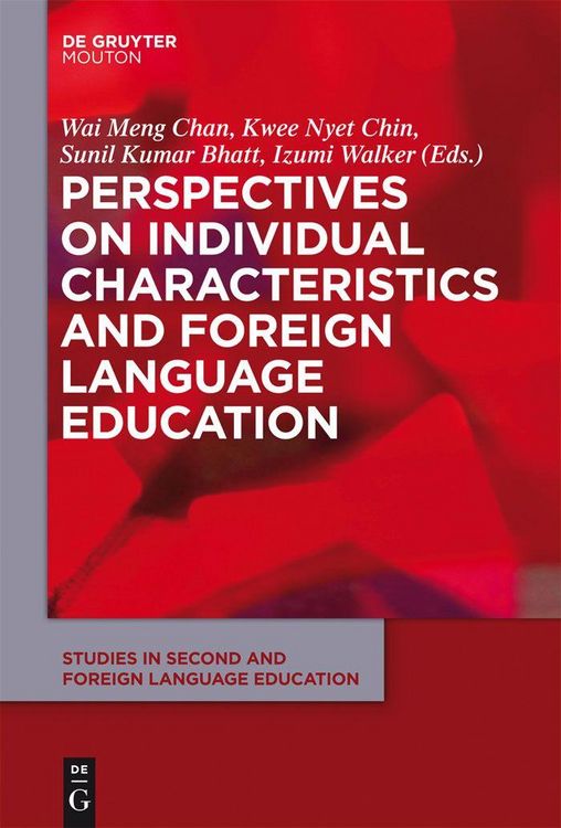 Produktbild: Perspectives on Individual Characteristics and Foreign Language Education