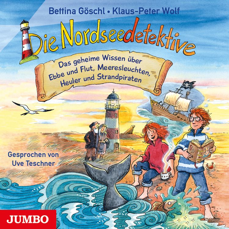 Produktbild: Die Nordseedetektive. Das geheime Wissen über Ebbe und Flut, Meeresleuchten, Heuler und Strandpiraten