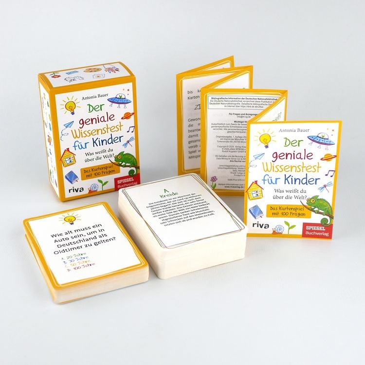 Produktbild: Der geniale Wissenstest f&uuml;r Kinder &ndash; Was wei&szlig;t du &uuml;ber die Welt?