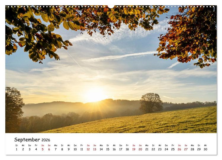 Produktbild: Heimat Entdecken - Odenthal im Bergischen Land (hochwertiger Premium Wandkalender 2026 DIN A2 quer), Kunstdruck in Hochglanz