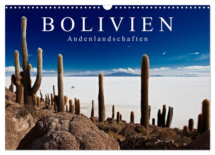 Produktbild: Bolivien Andenlandschaften "CH-Version" (Wandkalender 2026 DIN A3 quer), CALVENDO Monatskalender