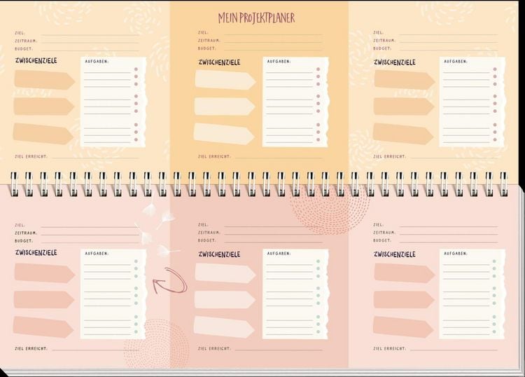 Produktbild: Tischkalender 2027 quer: Einatmen. Ausatmen. Sein.