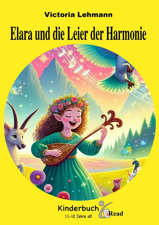 Produktbild: Kinderbuch - Elara und die Leier der Harmonie