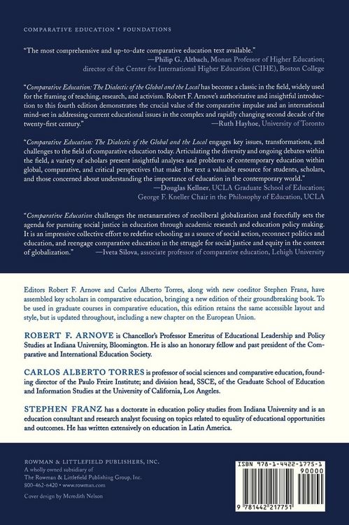 Produktbild: Comparative Education