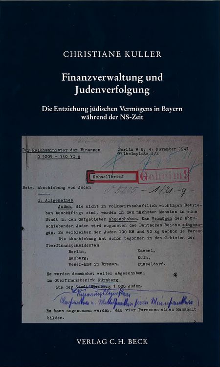 Produktbild: Finanzverwaltung und Judenverfolgung