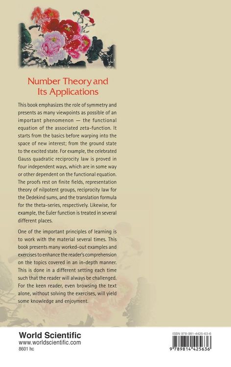 Produktbild: NUMBER THEORY AND ITS APPLICATIONS