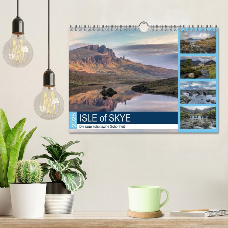Produktbild: Isle of Skye, die raue schottische Sch&ouml;nheit (Wandkalender 2026 DIN A4 quer), CALVENDO Monatskalender