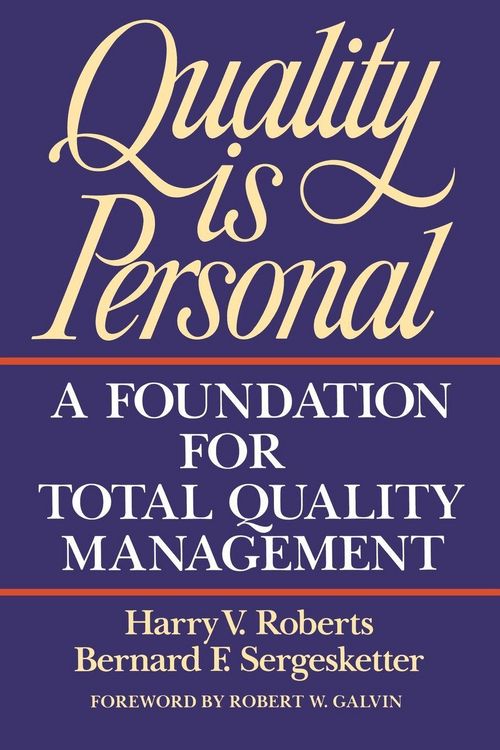 Produktbild: Quality Is Personal