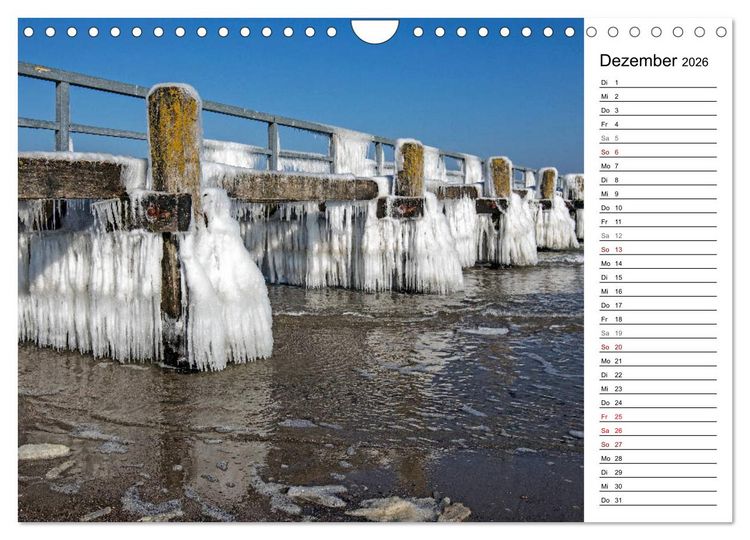 Produktbild: Ostseeheilbad Travem&uuml;nde - Die sch&ouml;nste Tochter L&uuml;becks (Wandkalender 2026 DIN A4 quer), CALVENDO Monatskalender