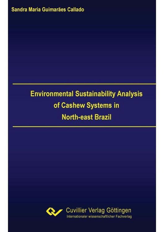 Produktbild: Environmental Sustainability Analysis of Cashew Systems in North-east Brazil