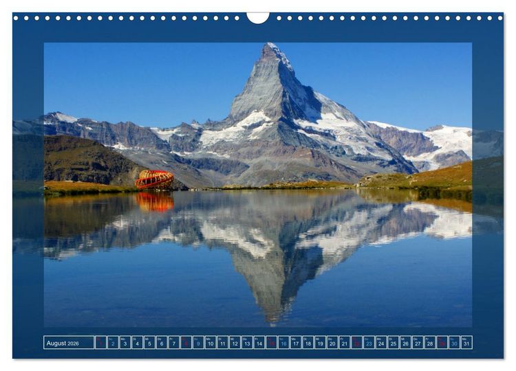 Produktbild: Faszination Spiegelung - in der Natur (Wandkalender 2026 DIN A3 quer), CALVENDO Monatskalender