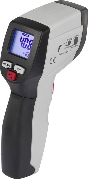 Produktbild: VOLTCRAFT IR 500-12S Infrarot-Thermometer Optik 12:1 -50 - +500&deg;C Pyrometer