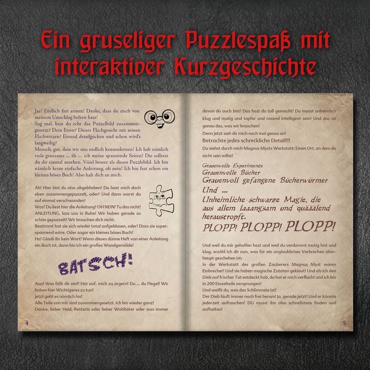 Produktbild: Story-Puzzle Das kleine B&ouml;se Puzzle