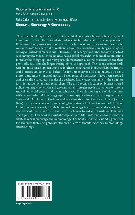 Produktbild: Biomass, Bioenergy & Bioeconomy