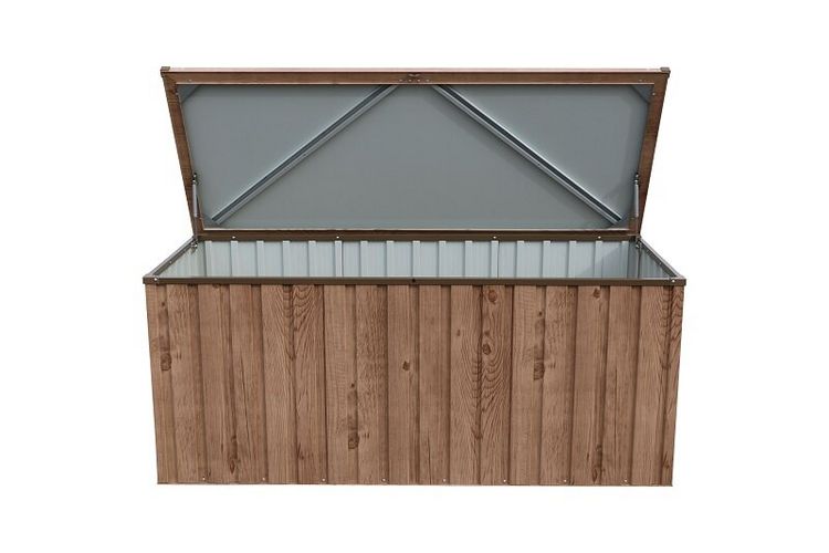 Produktbild: Metall Garten Ger&auml;tebox Kiste Kissenbox 770 L