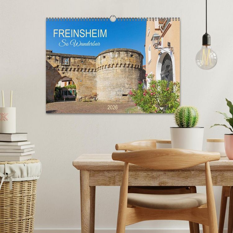 Produktbild: Freinsheim - So Wunderbar (Wandkalender 2026 DIN A3 quer), CALVENDO Monatskalender