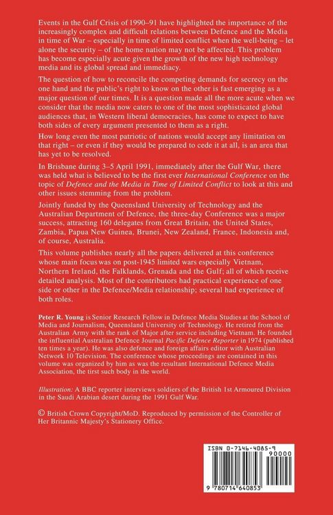 Produktbild: Defence and the Media in Time of Limited War