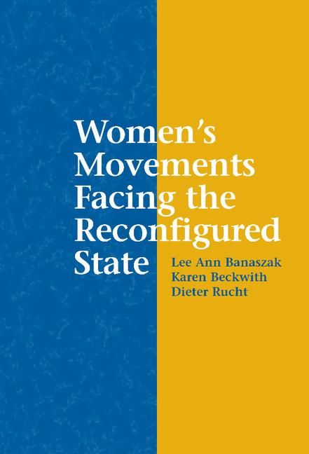 Produktbild: Women's Movements Facing the Reconfigured State