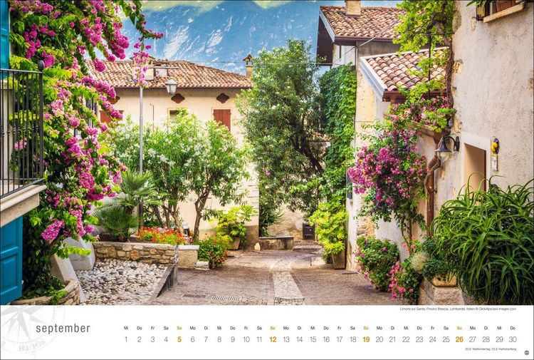 Produktbild: Gardasee Globetrotter Kalender 2027 - Von romantischen Buchten und malerischen Orten