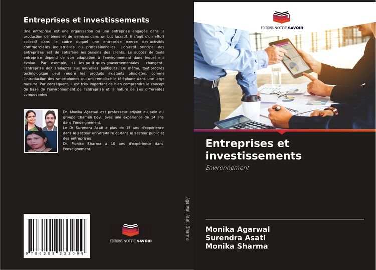 Produktbild: Entreprises et investissements