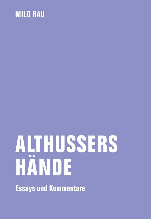 Produktbild: Althussers H&auml;nde
