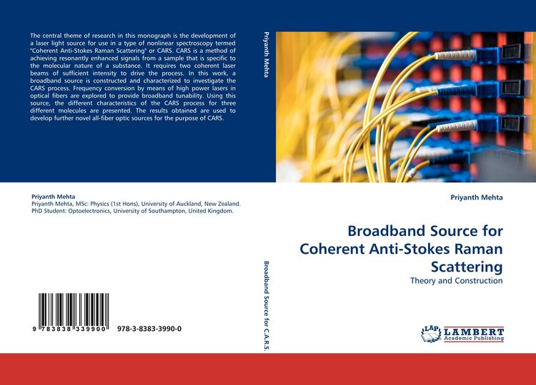 Produktbild: Broadband Source for Coherent Anti-Stokes Raman Scattering