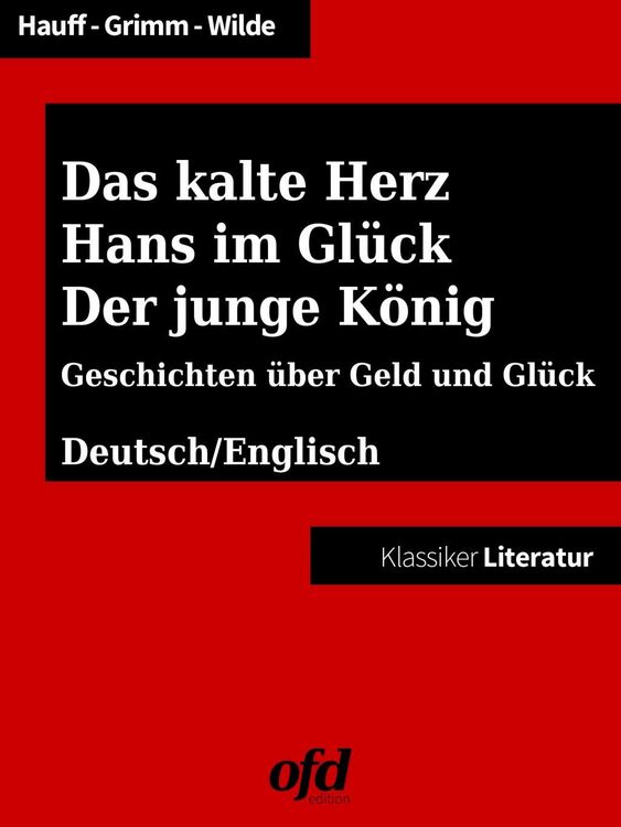 Produktbild: Das kalte Herz - Hans im Gl&uuml;ck - Der junge K&ouml;nig