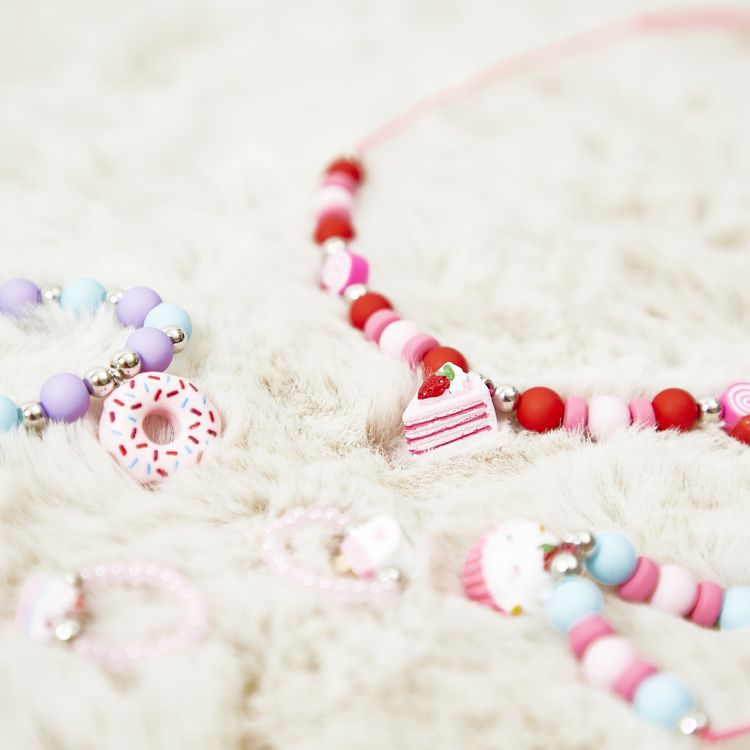 Produktbild: Gourmet-Schmuck &ndash; S&uuml;&szlig;e Bastelideen f&uuml;r kleine Feinschmecker (5 Schmuckst&uuml;cke)