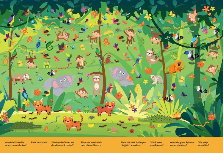 Produktbild: Mein Wimmelbuch Tiere
