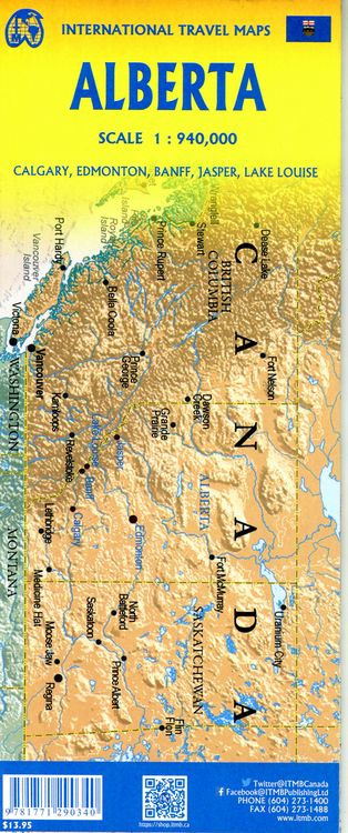 Produktbild: Alberta 1:944000