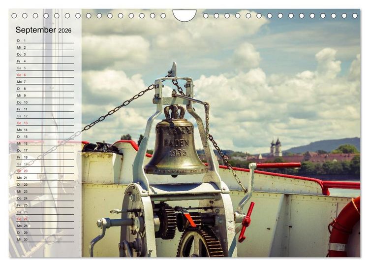 Produktbild: Unterwegs am Bodensee (Wandkalender 2026 DIN A4 quer), CALVENDO Monatskalender
