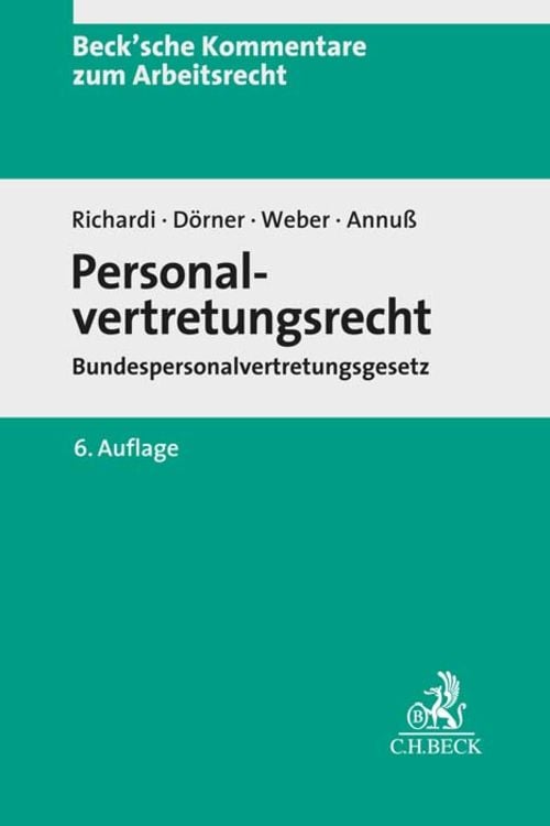 Produktbild: Personalvertretungsrecht