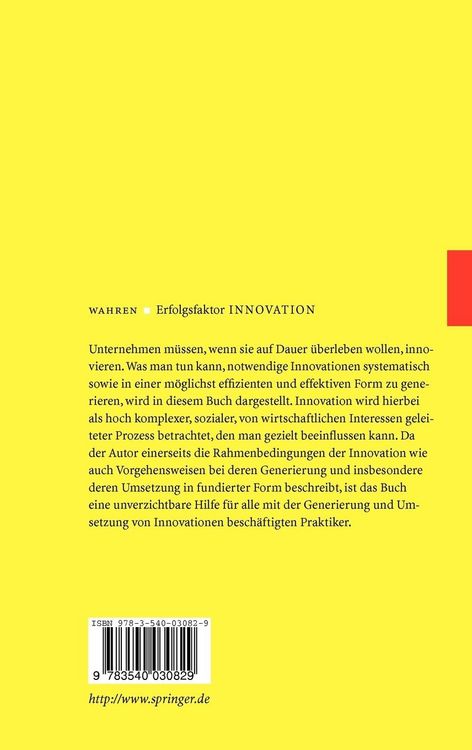 Produktbild: Erfolgsfaktor Innovation