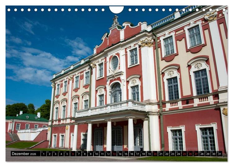 Produktbild: Hauptst&auml;dte des Baltikums (Wandkalender 2026 DIN A4 quer), CALVENDO Monatskalender