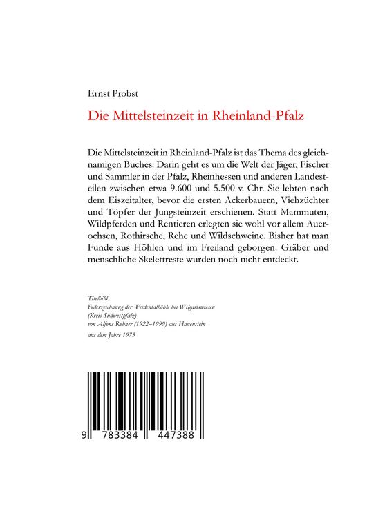 Produktbild: Die Mittelsteinzeit in Rheinland-Pfalz